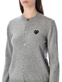Comme Des Garcons Play Sweaters Grey