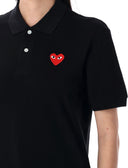 Comme des Garcons jouent des t-shirts et des polos noirs