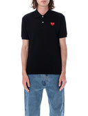 Comme des Garcons jouent des t-shirts et des polos noirs