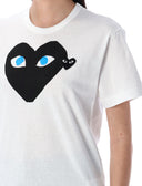 Comme Des Garcons Play T Shirts And Polos White