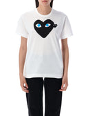 Comme Des Garcons Play T Shirts And Polos White