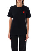 Comme Des Garcons Play T Shirts And Polos Black
