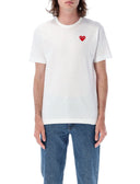 Comme Des Garcons Play T-Shirts und Polos Weiß