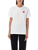 Comme Des Garcons Play T-Shirts und Polos Weiß