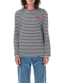 Comme Des Garcons Play T-Shirts und Polos Schwarz
