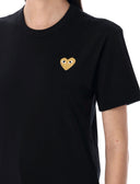 Comme Des Garcons Play T-Shirts und Polos Schwarz