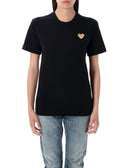 Comme Des Garcons Play T-Shirts und Polos Schwarz