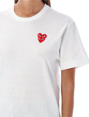 Magliette e polo Comme Des Garcons Play bianche