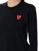 Magliette e polo Comme Des Garcons Play nere