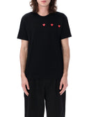 Comme des Garcons gioca a magliette e polo nero