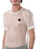 Magliette e polo Comme Des Garcons Play bianche