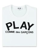 Comme Des Garcons Play T Shirts And Polos White