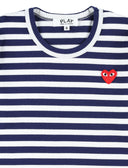 Comme Des Garcons Play T Shirts And Polos Blue