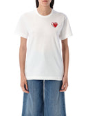 Magliette e polo Comme Des Garcons Play bianche