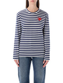 Comme Des Garcons Play T-Shirts und Polos Blau
