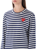 Comme Des Garcons Play T-Shirts und Polos Blau