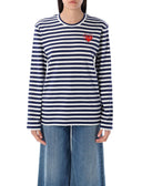 Comme Des Garcons Play T-Shirts und Polos Blau