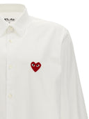 Comme des Garçons jouent à Logo Patch Shirt