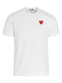 Comme Des Garçons Play Logo Patch T Shirt