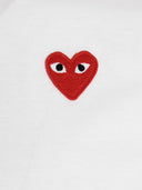 Comme Des Garçons Play Logo Patch T Shirt