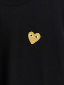 Comme Des Garçons Play 'Gold Heart' T Shirt