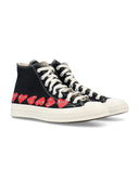 Comme Des Garcons Converse Sneakers Black