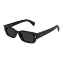 Alexander Mc Queen Sunglasses Am0549 S 001 Black/Grey Woman