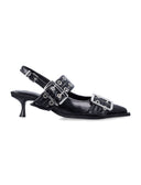 Ganni Flat Shoes Black