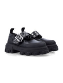 Ganni Flache Schuhe Schwarz