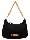 Bolso de hombro del logotipo de moschino