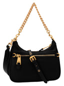 Bolso de hombro del logotipo de moschino