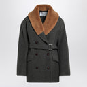 Margaux Lönnberg Bardem Coat With Shearling Collar