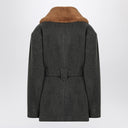 Margaux Lönnberg Bardem Coat With Shearling Collar