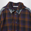 Acne Studios Flannel Check Hooded Shirt