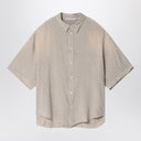 Acne Studios Warm Grey Short Sleeved Shirt