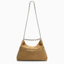 Givenchy Medium Voyou Chain Bag In Hazel Suede
