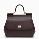 Dolce&Gabbana Mustard Coloured Sicily Medium Handbag