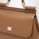 Dolce&Gabbana Caramel Sicily Medium Handbag