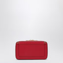 Dolce & Gabbana rode lederen schoudertas met logo