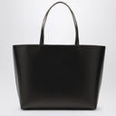 Dolce&Gabbana Dg Logo Black Leather Medium Tote Bag