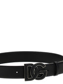 Dolce & Gabbana Logo lederen riem