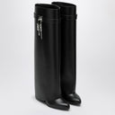 Givenchy Black Leather Shark Lock Boot