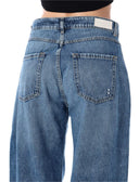 Jeans in denim con icona