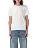 Ami Paris T-shirts Et Polos Blanc