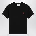 Ami Paris Ami de Coeur Black T -shirt