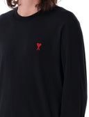 Ami Paris T-shirts Et Polos Noir