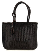 Lemaire 'Chevron Leather' Shopping Bag