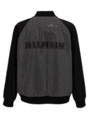 Balmain Rhinestone Bomber Jacket