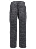 Balmain Logo Pattern Jeans