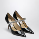 Jimmy Choo Bing Pump 85 Black Patent Leather Décolleté